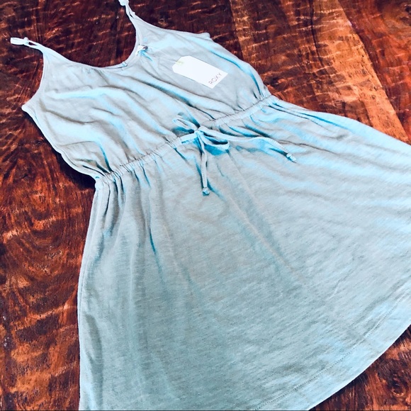 Roxy Dresses & Skirts - Roxy knit teal tank mini size S